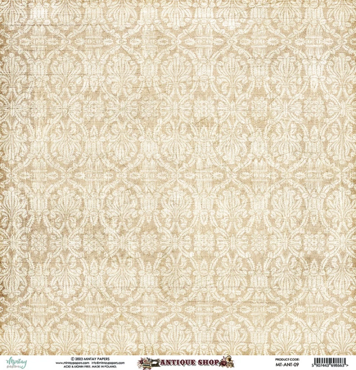Arkusz Elementów 30,5 x 30,5 cm - Antique Shop