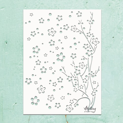 Mintay Kreativa - Szablon - Bloom