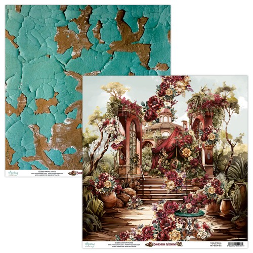 Papier 30,5 x 30,5 cm - Bohemian Wedding 02