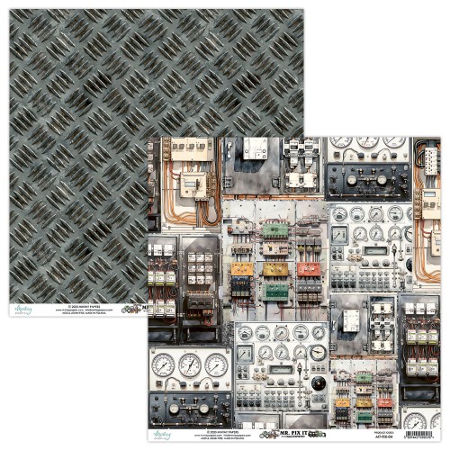 Papier 30,5 x 30,5 cm - Mr. Fix It 04
